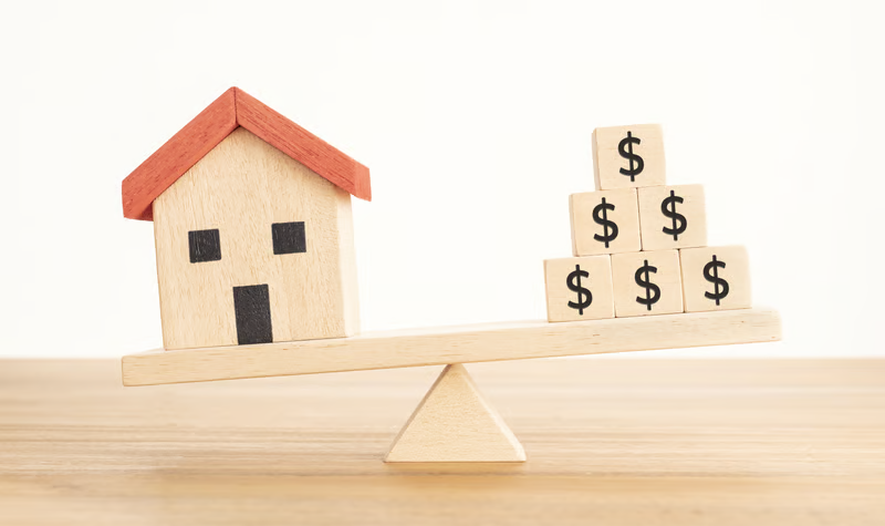 What factors have the most significant impact on median home prices in urban vs. suburban areas?